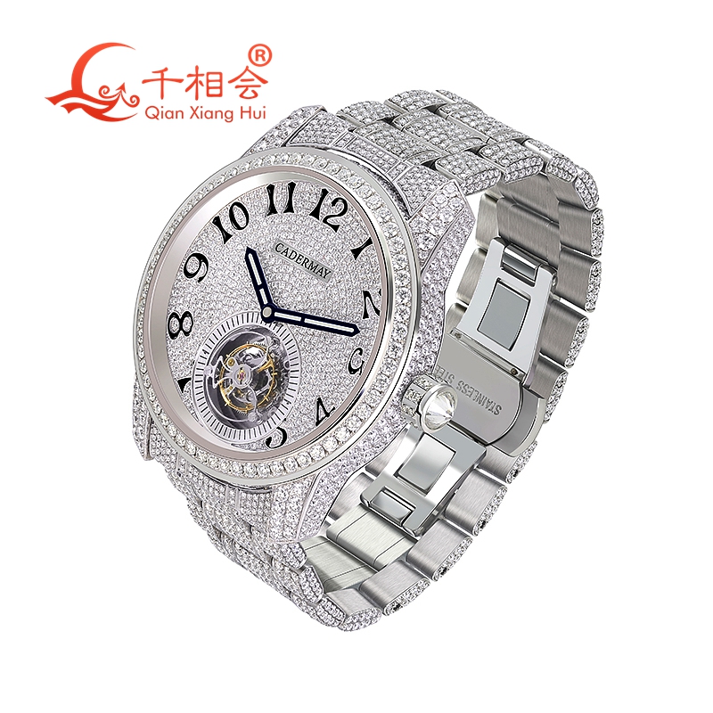 Vvs Jewelry Watches - 우아한 시간을 알려주는 VVS 화이트 모이사나이트