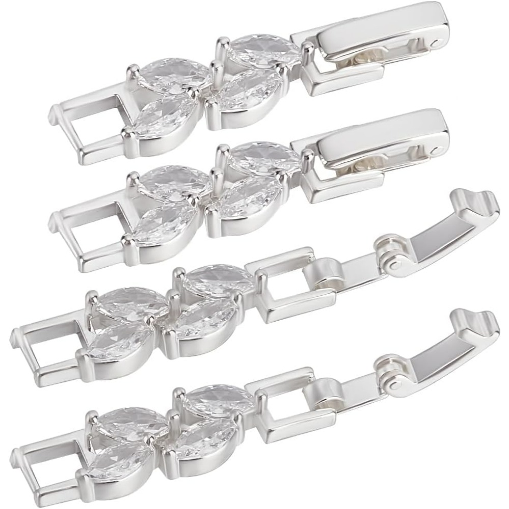 Jewelry And Watches Box - 1박스 6개입 팔찌 연장 클래스프 나뭇잎