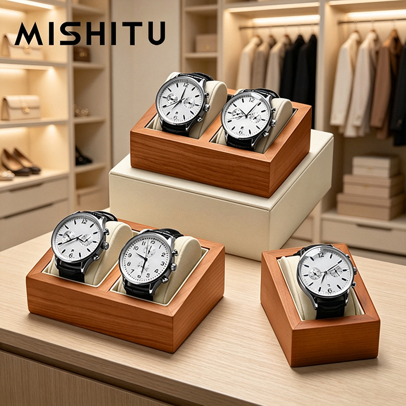 MISHITU 단단한 나무 시계 보관 상자 남성용 손목 - Jewelry And Watches Box 리뷰 및 가격