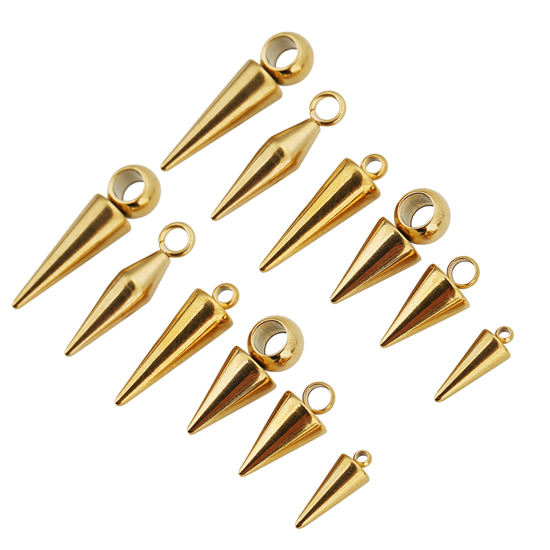 10pcs 스테인레스 스틸 콘 매력 펜 던 트 여성을위 - Moon Star Earrings 리뷰 및 가격