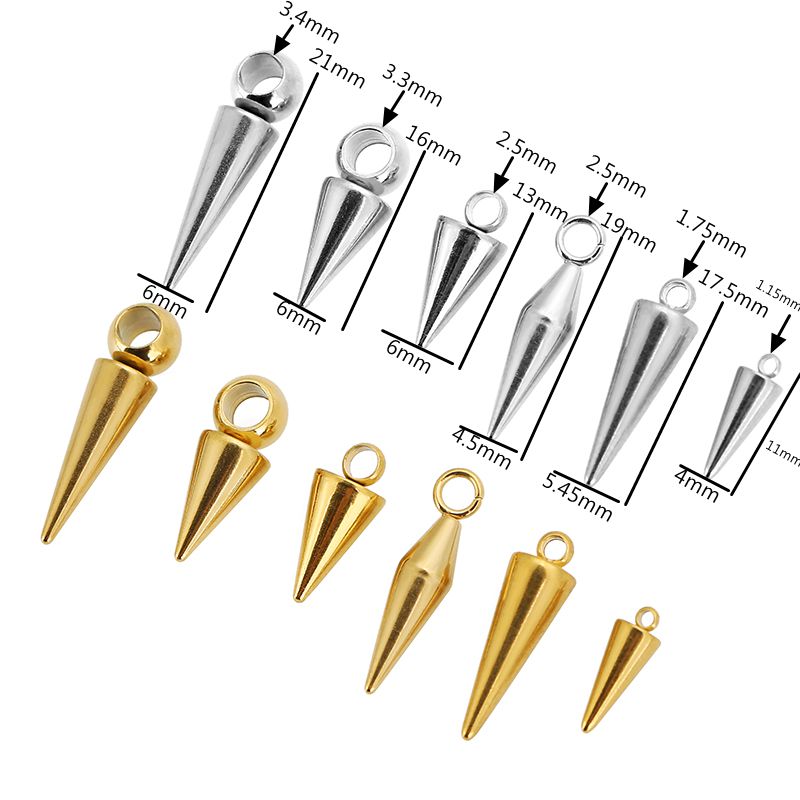 10pcs 스테인레스 스틸 콘 매력 펜 던 트 여성을위 - Moon Star Earrings 리뷰 및 가격