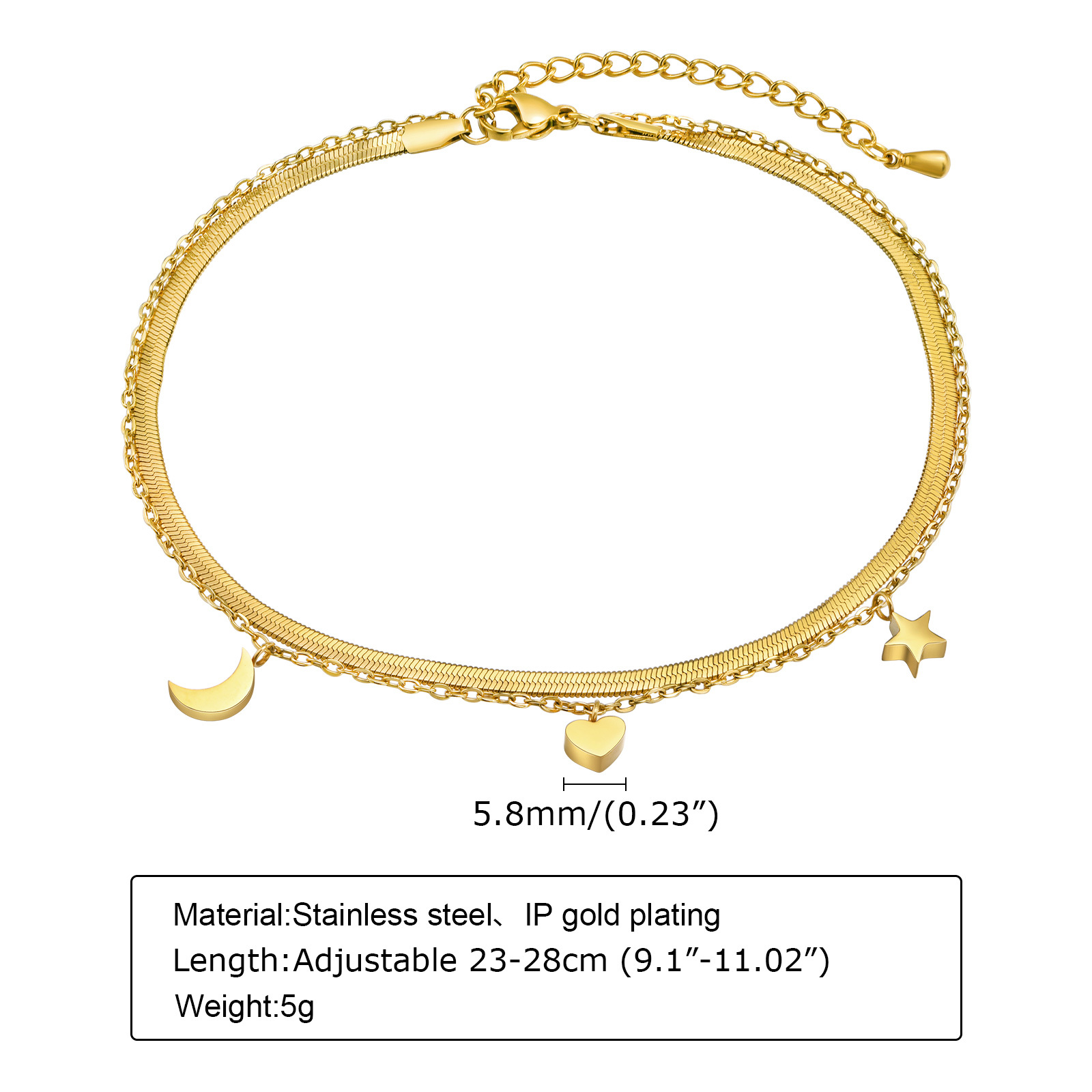 여성용 절묘한 발찌, 데일리 비치 홀리데이 쥬얼리, 별 - Jc Jewelry & Watches 리뷰 및 가격