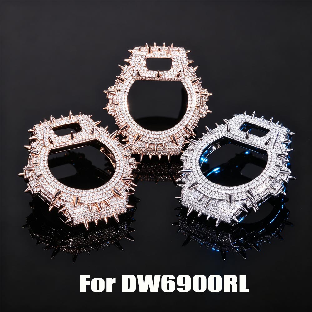 DW6900 케이스 VVS 모이사나이트 황동 시계 케이 - Vvs Jewelry Watches 리뷰 및 가격