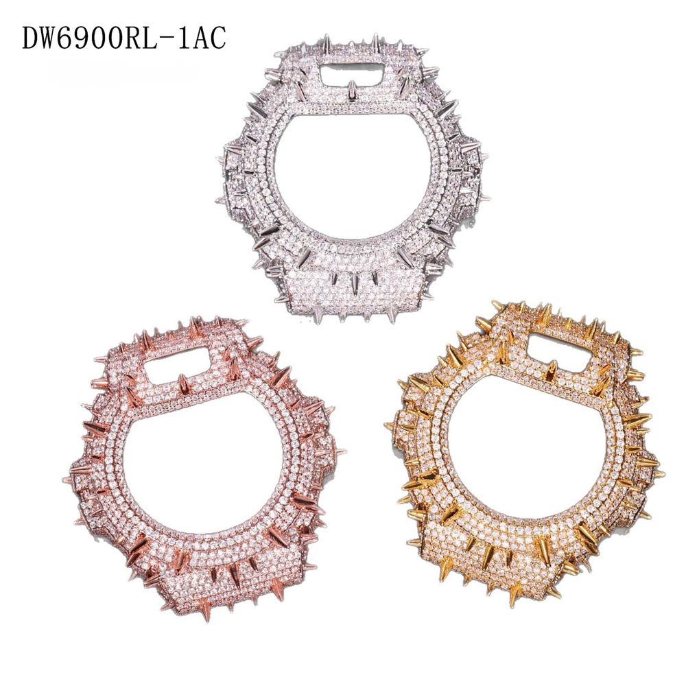DW6900 케이스 VVS 모이사나이트 황동 시계 케이 - Vvs Jewelry Watches 리뷰 및 가격