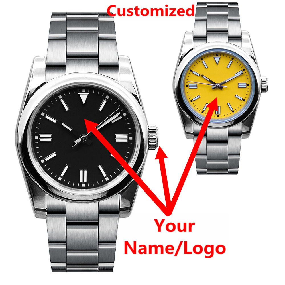 커스텀 로고 남성용 시계 사파이어 럭셔리 NH35/미요 - Jewelry For Watches 리뷰 및 가격