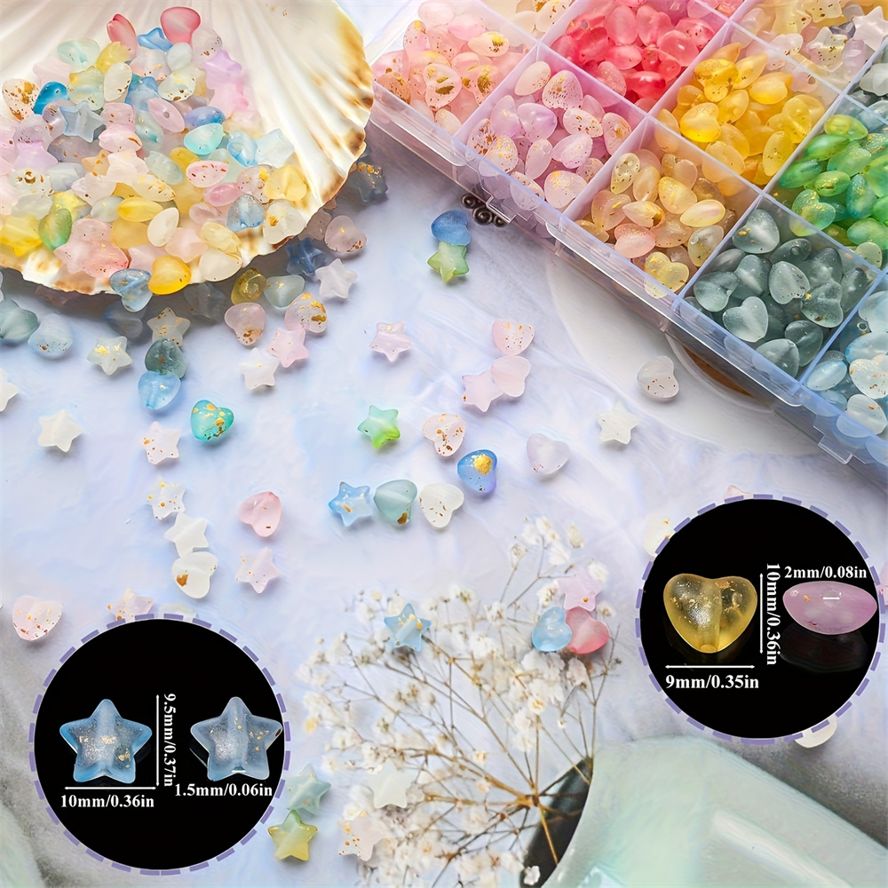 610개 24칸 별 달 혼합 색상 고급 상자 DIY 비 - Moon Star Earrings 리뷰 및 가격