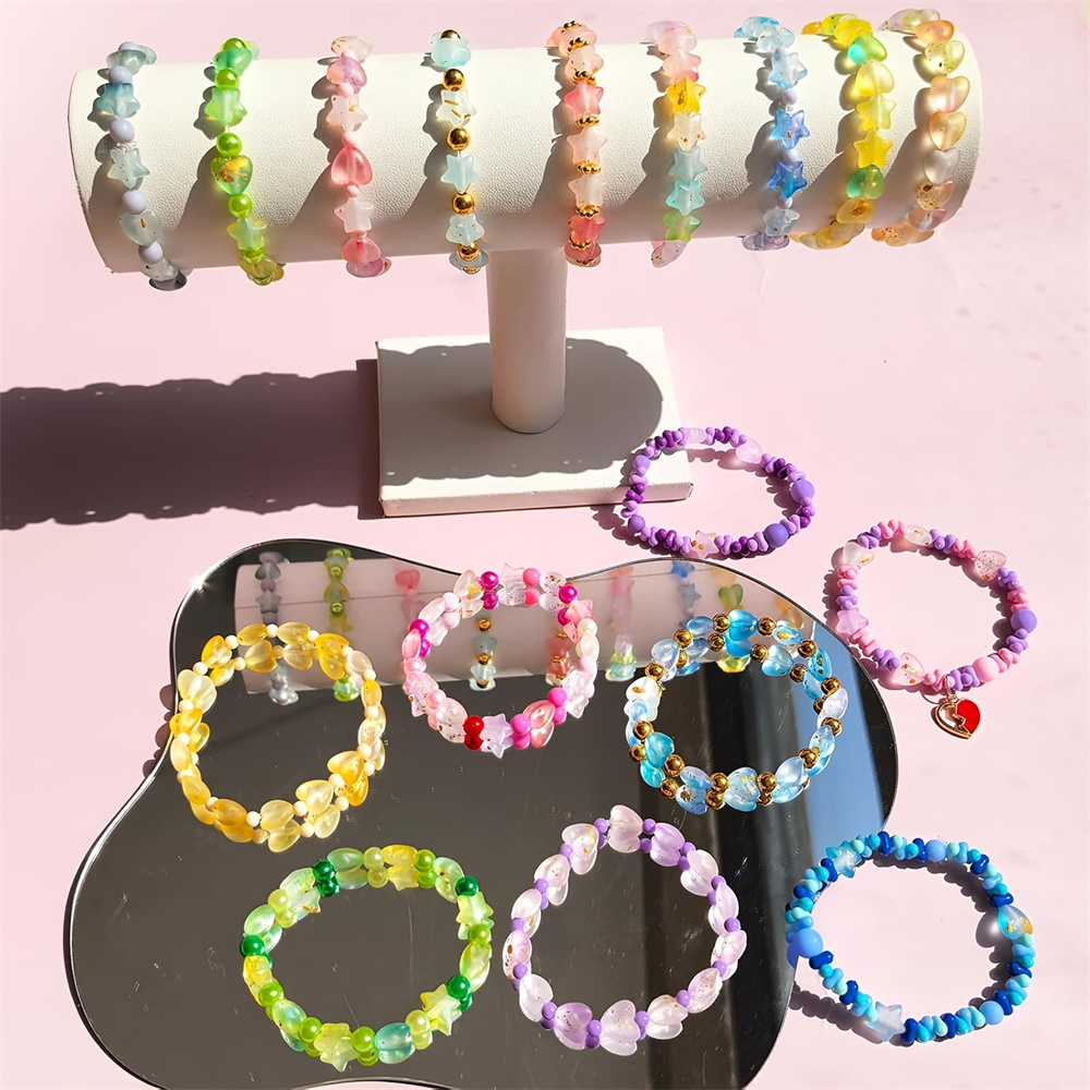 610개 24칸 별 달 혼합 색상 고급 상자 DIY 비 - Moon Star Earrings 리뷰 및 가격