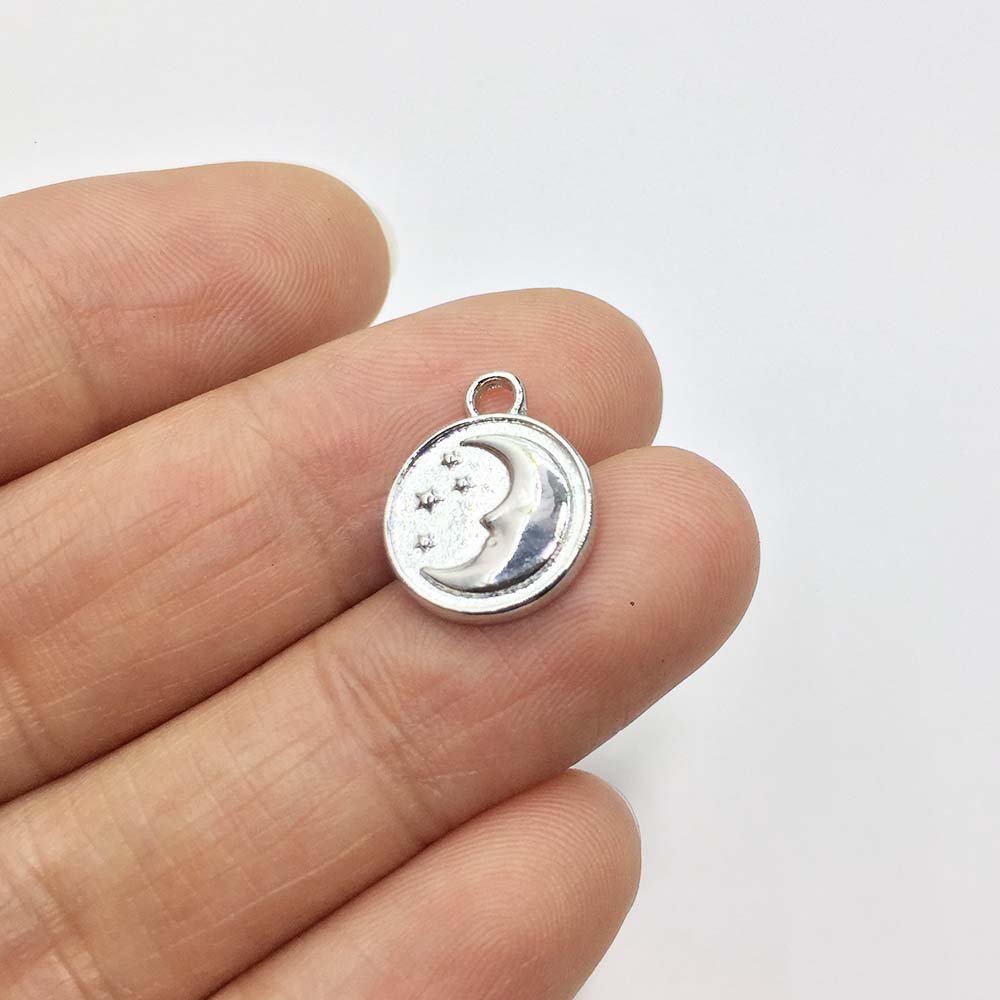Eruifa 20pcs 12mm 달과 별 도금 아연 합 - Moon Star Earrings 리뷰 및 가격