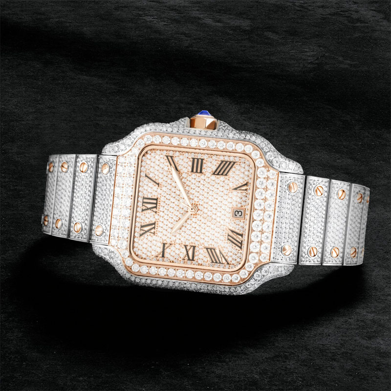 남성용 럭셔리 VVS 모이사나이트 시계, 미요타 821 - Vvs Jewelry Watches 리뷰 및 가격