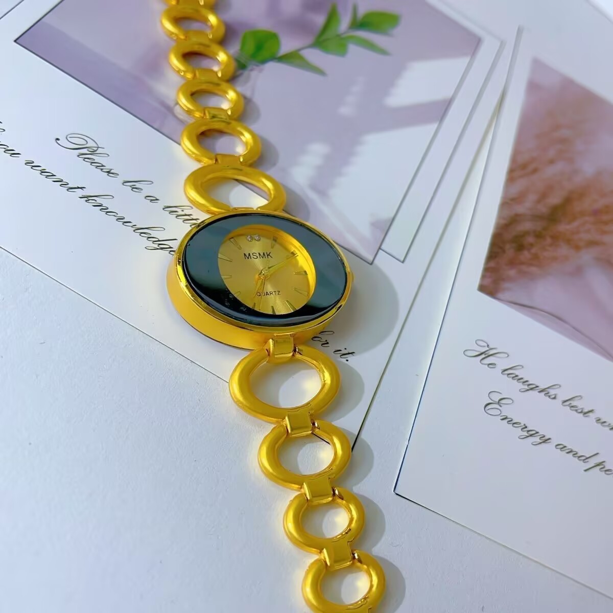 연인을위한 새로운 미국 24K 골드 도금 시계 웨딩 파 - Jewelry For Watches 리뷰 및 가격